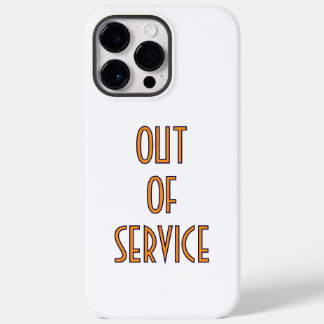 "Out of Service" iPhone 14 pro max Fall Case-Mate iPhone 14 Pro Max Hülle