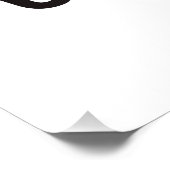 Out-of-Service-Zeichen - Poster Edition (Ecke)