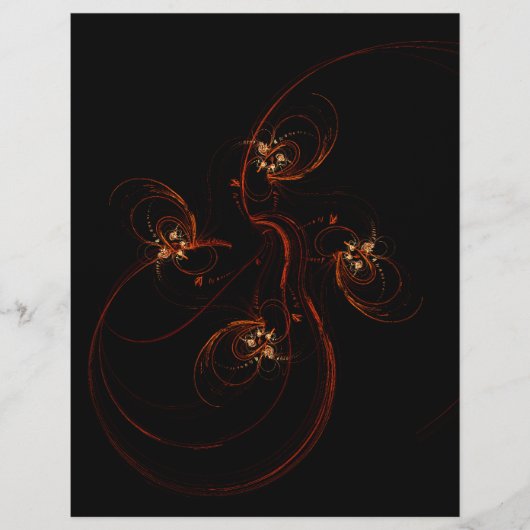 Out of the Dark Abstrakt Art Flyer (Vorne)