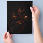 Out of the Dark Abstrakt Art Flyer (Hand)