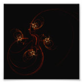 Out of the Dark Abstrakt Art Foto Print (Vorne)