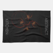 Out of the Dark Abstrakt Art Kitchen Handtuch (Horizontal)