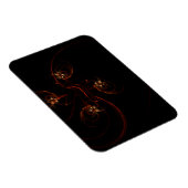 Out of the Dark Abstrakt Art Premium Magnet (Rechte Seite)