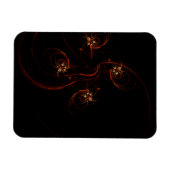 Out of the Dark Abstrakt Art Premium Magnet (Horizontal)