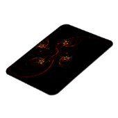 Out of the Dark Abstrakt Art Premium Magnet (Linke Seite)