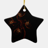 Out of the Dark Abstrakt Star Ornament (Hinten)