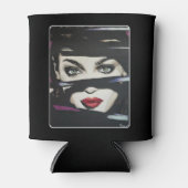 'Out of the Dark' Gemälde auf einem Dosenkühler (Vorderseite)