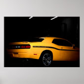 Out of the Hive - Dodge Challenger SRT8 Gelber Jac Poster (Vorne)