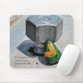 Out of the Office Search for Painted Rocks Mousepad (Mit Mouse)