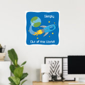Out of the World Print Poster (Heimbüro)
