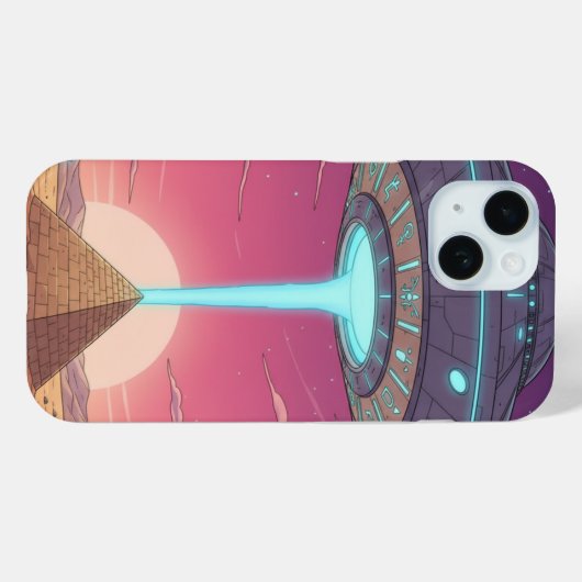 Out of This World Beam Case-Mate iPhone Hülle (Rückseite (Horizontal))
