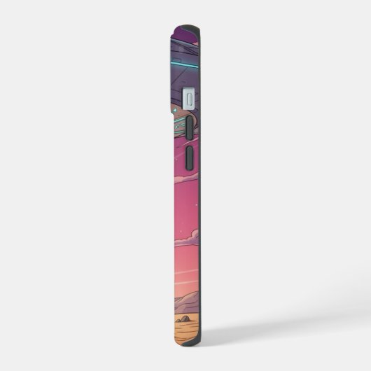 Out of This World Beam iPhone 15 Hülle (Linke Seite)