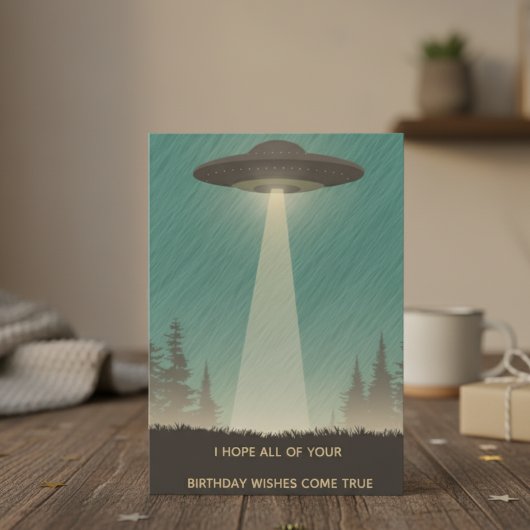 Out of This World Birthday Wishes Greeting Einladung