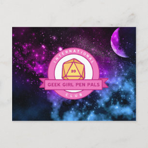 "Out of this World" IGGPPC Logo Postkarte