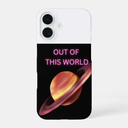 Out of This World  iPhone 16 Slim Fit Hülle (Rückseite)