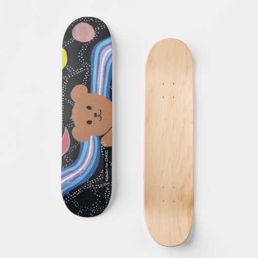 Out Of This World - Kids Art for CHOC Skateboard (Vorderseite)