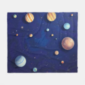 Out of This World Plush Fleece Throw Blanket (Vorderseite (Horizontal))