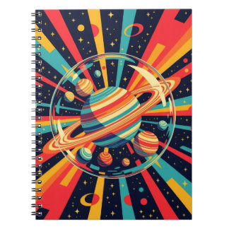 Out of this World Ringed Planets  Notizblock