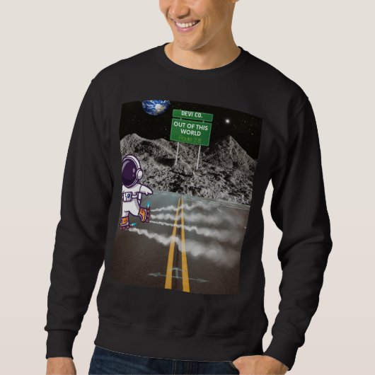 Out Of This World - Route 28 Sweatshirt (Vorderseite)