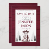 Out of this World Save The Date (Vorne/Hinten)