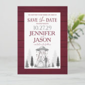 Out of this World Save The Date (Stehend Vorderseite)