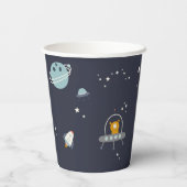 Out of this World Space Party Paper Cup Pappbecher (Rückseite)