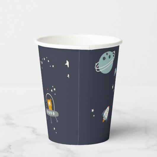 Out of this World Space Party Paper Cup Pappbecher (Rechts)