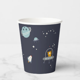 Out of this World Space Party Paper Cup Pappbecher
