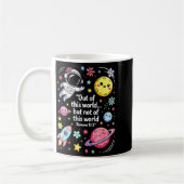 Out Of This World Spaceship Planet Galaxy Christia Kaffeetasse (Links)