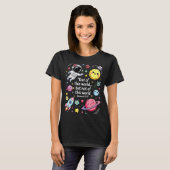 Out Of This World Spaceship Planet Galaxy Christia T-Shirt (Vorne ganz)