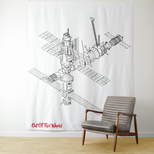 Out of this World Tapestry Wandteppich (Beispiel)