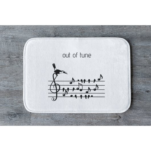 Out of Tune Badematte