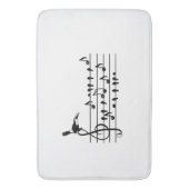 Out of Tune Badematte (Vorderseite Vertikal)