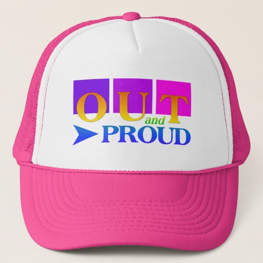 OUT & PROUTE hat - Farbe wählen Truckerkappe (Vorderseite)
