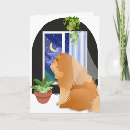 OUT THERE SOMEWHERE Chow memorial Card Karte