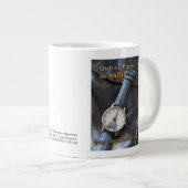 "Out Time in Paris" Riesenkaffee-Tasse Jumbo-Tasse (Vorderseite Rechts)