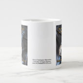 "Out Time in Paris" Riesenkaffee-Tasse Jumbo-Tasse (Vorderseite)