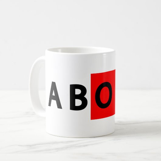 Out und About Kaffeetasse (Vorderseite Links)