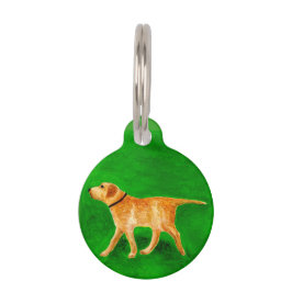 Out Walking My Dog Haustiermarke