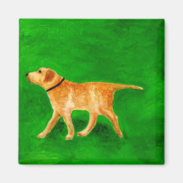 Out Walking the Dog Magnet