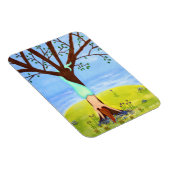 "Out Water" Meerjungfrau Fantasiekunst Magnet (Rechte Seite)