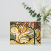 Out West Original Art MADART Postcard Design Postkarte (Stehend Vorderseite)