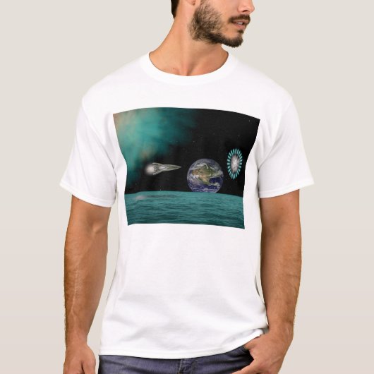 Outa hier erhalten! T-Shirt (Vorderseite)