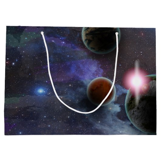 Outa Raum Große Geschenktüte (Rückseite)