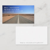 OutAustralia Road, Auto Care - Visitenkarte (Vorne/Hinten)