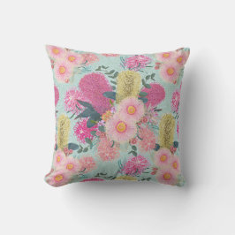 Outback Banksia und Grevillea Eukalyptus Kissen