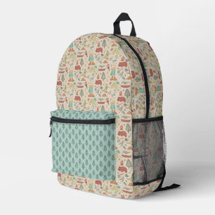 Outback-Camp - Sand Bedruckter Rucksack