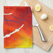 Outback Dragonfly Dance Geschirrtuch (Viertel Falte)