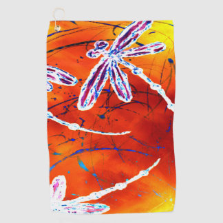Outback Dragonfly Dance Golfhandtuch