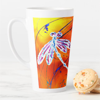 Outback Dragonfly Dance Milchtasse